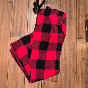 Women's Old Navy Red Plaid Pajama Pants